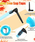 Ultimate Maple Syrup Tapping Kit Legit Game Changer For Backyard Collectors includes L-shaped sap tap and food-grade tubing.