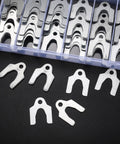 Pro Grade Auto Alignment Shims Kit With 150 Pcs Body Shims Spacers in zinc tray, four sizes 1/16 1/64 1/32 1/8 inch