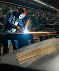 Top Tier Brass Brazing Rods For Oxyacetylene Gas Welding displayed on a workbench during welding process.
