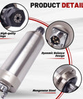 Beefy 2.2KW 110V Water Cooled Spindle Motor 80mm Body High Speed 24000RPM With ER20 Collet 15A 400Hz CNC Router Engraver details