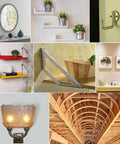Wall decor ideas using Heavy Duty Self Drilling Drywall Anchors Kit With Screws Size Eight One And One Quarter Inch 100 Piece Assortment