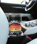 Soaring Sailplane Pilot Glider Enthusiast Stainless Steel Insulated Tumbler in car cup holder