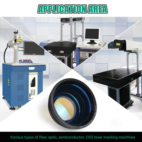 F Theta Lens 300x300mm 420mm Focal Length Fiber Laser Scan Lens M85x1 Thread For 1064nm Galvo System Engraving Machine