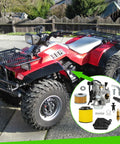 Rancher 350 ATV Carburetor Kit With Air Filter And Oil Filter For Honda Fourtrax 2000 Through 2006 4X4 Rebuild Replacement Parts