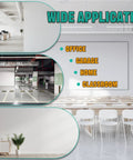 Wide application of Premium Drywall Repair Kit With Fast Drying Spackle Paste in office, garage, home, and classroom settings.