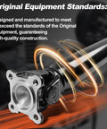 Rear Driveshaft Assembly For Kia Sorento RWD 2007 2008 Base EX LX Sport Utility Not 4WD OE Replacement Bolt On 49100-3E951 936-210 65-3506 Prop Shaft Fits OE Specs, steel shaft