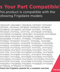 Is Your Part Compatible? List of refrigerator models compatible with Compressor Start Relay For Refrigerators 241941005 Replacement Part Delivers Fast Reliable Startup And Smooth Cooling Easy Install DIY Friendly Durable Construction For Fridge Repairs.