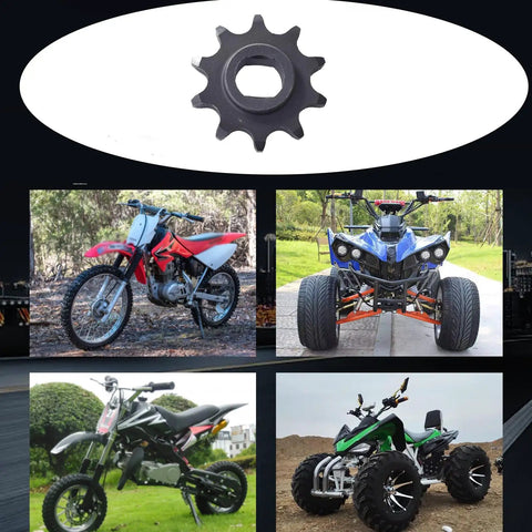 Beefed Up 420 Sprocket 10T High Strength Alloy Replacement For 420 Chain On Electric ATVs Dirt Bikes Scooters Quad Motors Gear Durable Power Transfer For Smooth Shifts And Less Slippage