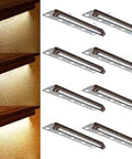 8 Pack 12 Inch Dimmable LED Hardscape Lights 3 Way 3W 5W 7W Low Voltage 12V Retaining Wall And Outdoor Step Lighting 3000K Warm White ETL