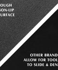 Non Slip Grippy Foam Toolbox Liner And Drawer Mat Stay Put Cut To Fit Easy Trim Cabinet Liner textured comparison
