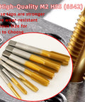 5/8-18 UNF Thread Milling Tap Right Hand Ti Coated M2 HSS, various sizes, for precision threading and metalworking