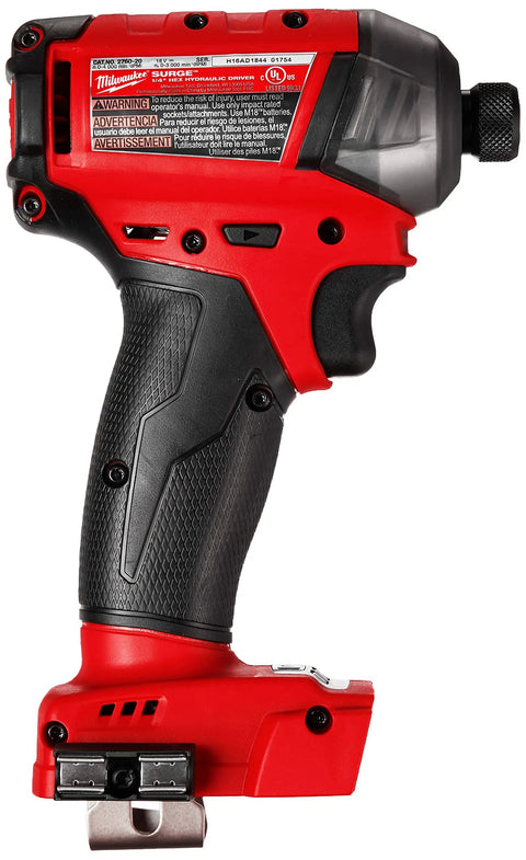 M18 Fuel Hex Hydraulic Driver With Quiet Fluid Drive Powertrain And Powerstate Brushless Motor Delivers Smoother Quieter Driving