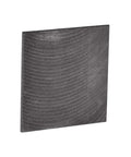 Graphite Plate 50mm x 50mm x 2mm Block For Experimental Electrolysis And Electroplating, side view of high purity conductive graphite