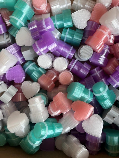 Colorful assortment of Aerator Plug Replacement For Stock Tank And Above Ground Pools Fits Intex And Bestway Air Jet Valves