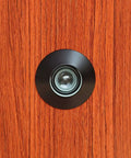 Solid Brass Door Peephole Viewer With 220 Degree Wide Viewing Angle And Heavy Duty Rotating Privacy Cover For Front Door Security