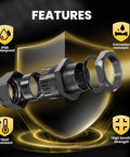 Half Inch NPT Cable Gland Waterproof IP68 Nylon Cord Grip Strain Relief Rubber Grommets For Wiring And Electrical Connectors