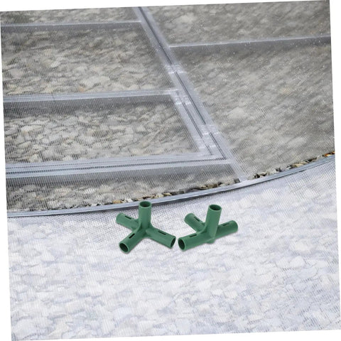 Greenhouse Accessory Kit With Adapters And Connectors For Easy Plug And Play Garden Builds Durable Plastic Tube Clips And Parts Supplies Ready To Secure Your Frames And Rails