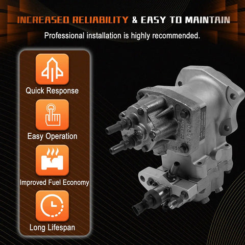 Heavy Duty Remanufactured Fuel Injection Pump For Cummins 6L ISLe QSL8.9 QSL9 ISC QSC Diesel with easy operation features.