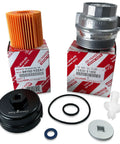 Oil Filter Kit With Housing Cap And Cap Plug, Includes APSG Wrench And Crush Washer, OEM Style Replacement For 04152-YZZA1 And 15620-31060 15643-31050