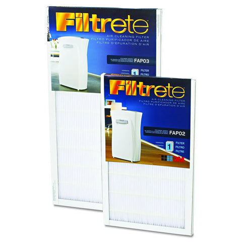 Ultra Quiet Air Purifier Filter Replacement 9x15 In For FAPO2 Captures 99.9 Percent Of Allergens Like Pollen Mold And Dust Mite