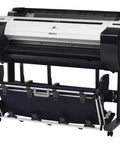 Heavy Duty 36 Inch Wide Large Format Color Printer Cranking Out Sick Crisp Photos And Bold Commercial Graphics For Tight Project Deadlines With Smooth Slick Performance, front view.