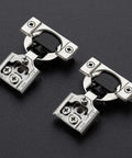 30 Pack 15 Pairs Half Inch Overlay Soft Close Cabinet Hinges For Kitchen Satin Nickel Hidden Concealed Self Closing With 105 Degree