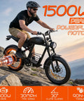 Electric Fat Tire Bike For Adults With Dual Peak 1500W 3000W Motor 35 MPH Top Speed 20 By 4 Fat Tires 7 Speed Shimano Gears