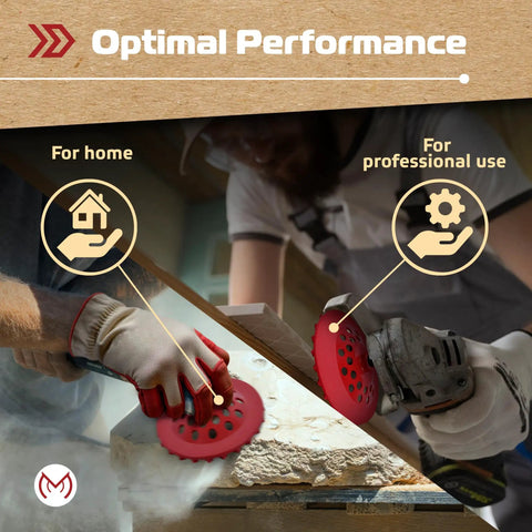 Hands using Diamond Grinding Wheel 7 Inch For Angle Grinder With 24 Segments Turbo Row Cup Wheel For Concrete Cement