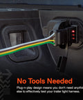 4 Way Flat Trailer Light Tester For 4 Pin Wiring System Inline Between Your Tow Rig And Trailer With Easy Read LEDs To Isolate Wiring Problems Fast And Keep Your Trailer Lights Working Right, plug-in test