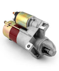 Straight Drop Install High Torque Starter For Chevy Sbc 350 Bbc 454 V8 Engines 153 Tooth Ring Gear 10 Inch Nose motor side view