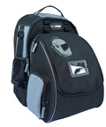 Heavy Duty Welding Backpack For Tools And Helmet, Detachable Helmet Compartment, Large Capacity Extreme Gear Pack, Durable Grey