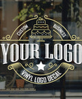 Custom Business Logo Decal For Walls And Windows That Helps You Personalize Your Brand With Durable Weather Resistant Waterproof Stickers
