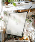 Two Pack Clear Tarp Covers Heavy Duty Waterproof Tarpaulin With Grommets for indoor greenhouse protection and visibility
