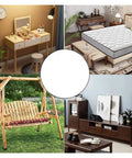 Ditch Wobbly Tables With These Adjustable Leveling Feet 10 Pack Sliding Cushion Screw Legs Dial In Height Control Rock Solid Furniture Hardware Fix For Home Or Office Rig. A collage of furniture including a vanity, mattress, swing, and TV stand.
