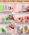 Instructions for using Spring Diamond Painting Magnets Set 30 Pcs Refrigerator Magnets Kit For Adults with 5D rhinestones DIY kit.