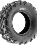 A024 25x10-12 ATV UTV Mud Trail Tire 6 Ply Heavy Duty All Terrain Grip For Mud Sand And Rocks On 12 Inch Rims