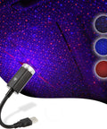 Multi Color USB Star Light With Seven Lighting Effects And Adjustable Modes, USB Powered Mood Vibe Lighting Decor displayed.