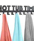 Rugged Outdoor Towel Rack For Hot Tub And Mudroom, Rustproof Aluminum Towel Hooks With Hardware Included, Almost 3 Feet Long