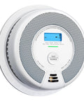 Smart Smoke Detector And Carbon Monoxide Alarm Combo XP0H-SN 1 Pack Battery Powered No-Fuss Plug-And-Play Setup Dual Sensor Protection Loud Alerts Easy Install For Home Safety front view
