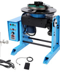Badass Heavy Duty Rotary Welding Positioner Turntable With 30Kg Load Capacity Adjustable 0 To 90 Degree Tilt 110V Powered showing controls and base.