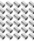 50 Pcs Stainless Steel Threaded Insert Nuts M6 Flat Head Rivnuts Kit For Automotive Industrial And Furniture Projects