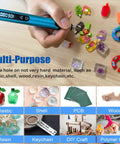 Handheld Badass Slick Five Speed Rechargeable Mini Drill Pen With Lcd Display for multi-material crafting and drilling tasks.