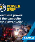 PowerGrip Heavy Duty RV 15 Amp Male To 30 Amp Female Electrical Adapter For Easy Grip And Quick Removal Anywhere 125 Volt 1875 Watt RV