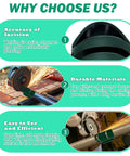 Diagram highlighting features of Magnetic Heavy-Duty Metal Pipe Cutting Guide Kit 1-5/8 Inch Pro-Grade Pipe Cutter