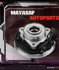 2 Pack Front Wheel Hub Bearing Assemblies With ABS Sensor Exact Fit For 2002 Through 2005 Ford Explorer RWD And 2003 Through 2005 Lincoln Aviator And 2002 Through 2005 Mercury Mountaineer 5 Lug front view