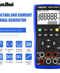 Pro Grade All In One Calibration Tool 04 Plus Multi Function Calibrator For Temperature, Voltage And Current Source With Dual Input, large LCD display