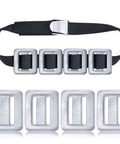 All Around Dive Weights Set For Scuba And Freediving With Nylon Weight Belt And Metal Quick Release Buckle Includes Four Two Point Two Pound Weights For Spearfishing And Summer Underwater Adventures