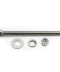 Four-Set 3/8-16 X 4 Stainless Steel Hex Head Bolts With Nuts, Flat And Lock Washers, 18-8 304 Stainless, Fully Threaded, Heavy Duty Fastener Kit