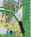 16 Inch Watering Wand With 1000 Holes And Thumb On Off Control Detachable Seedling Head Heavy Duty Garden Sprayer Wand