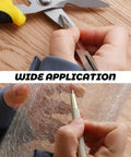 Built Different Tungsten Carbide Scribe Metal Etching Pen And Glass Tile Marking Tool in use marking glass and wood.